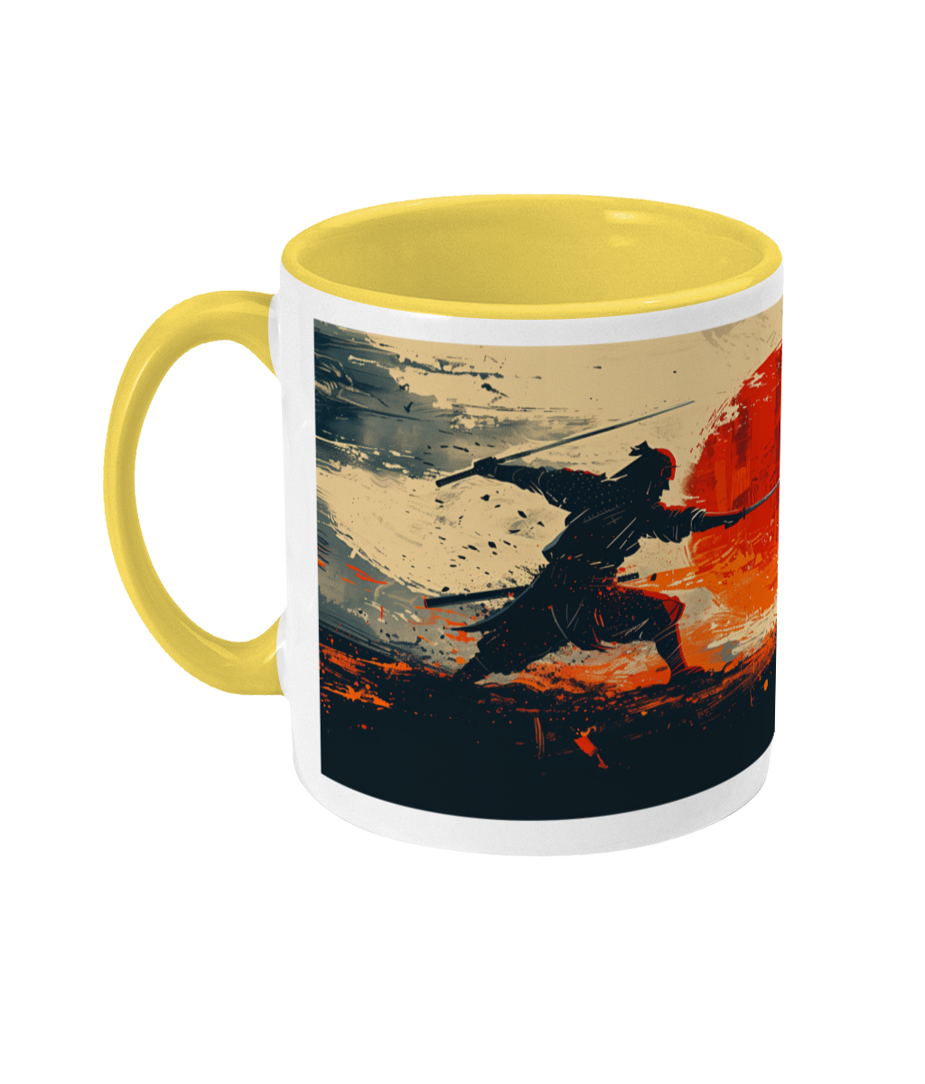 Colored Mug Samurai