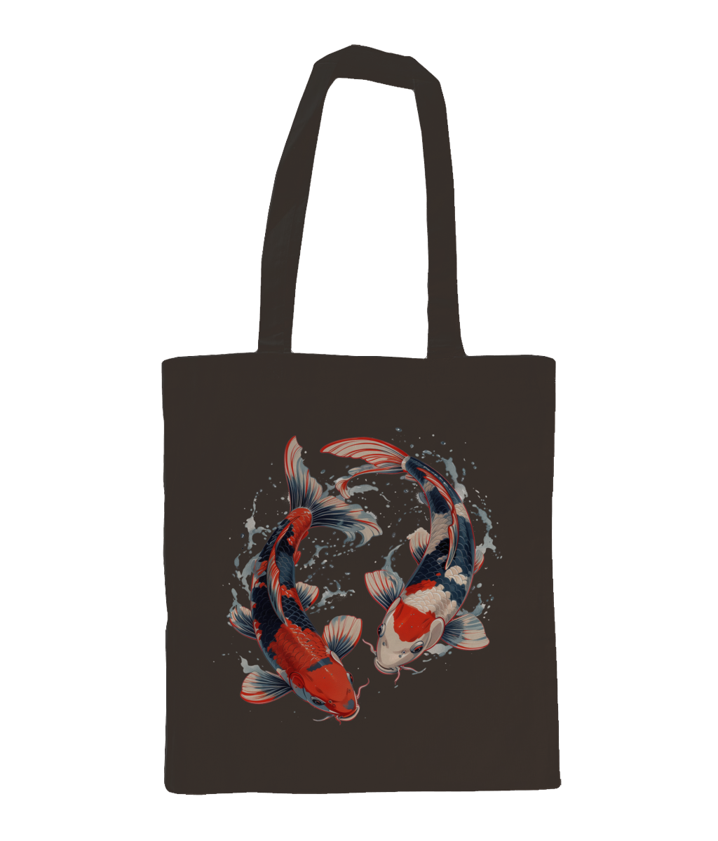 Bag 100% Cotton Koi Fish