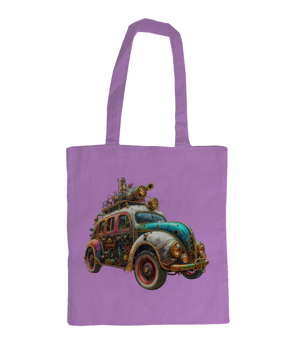 Sac 100% coton Steampunk Car