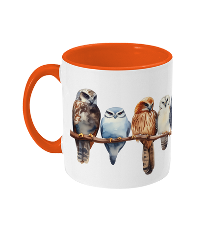 Colored Mug Birds of Prey