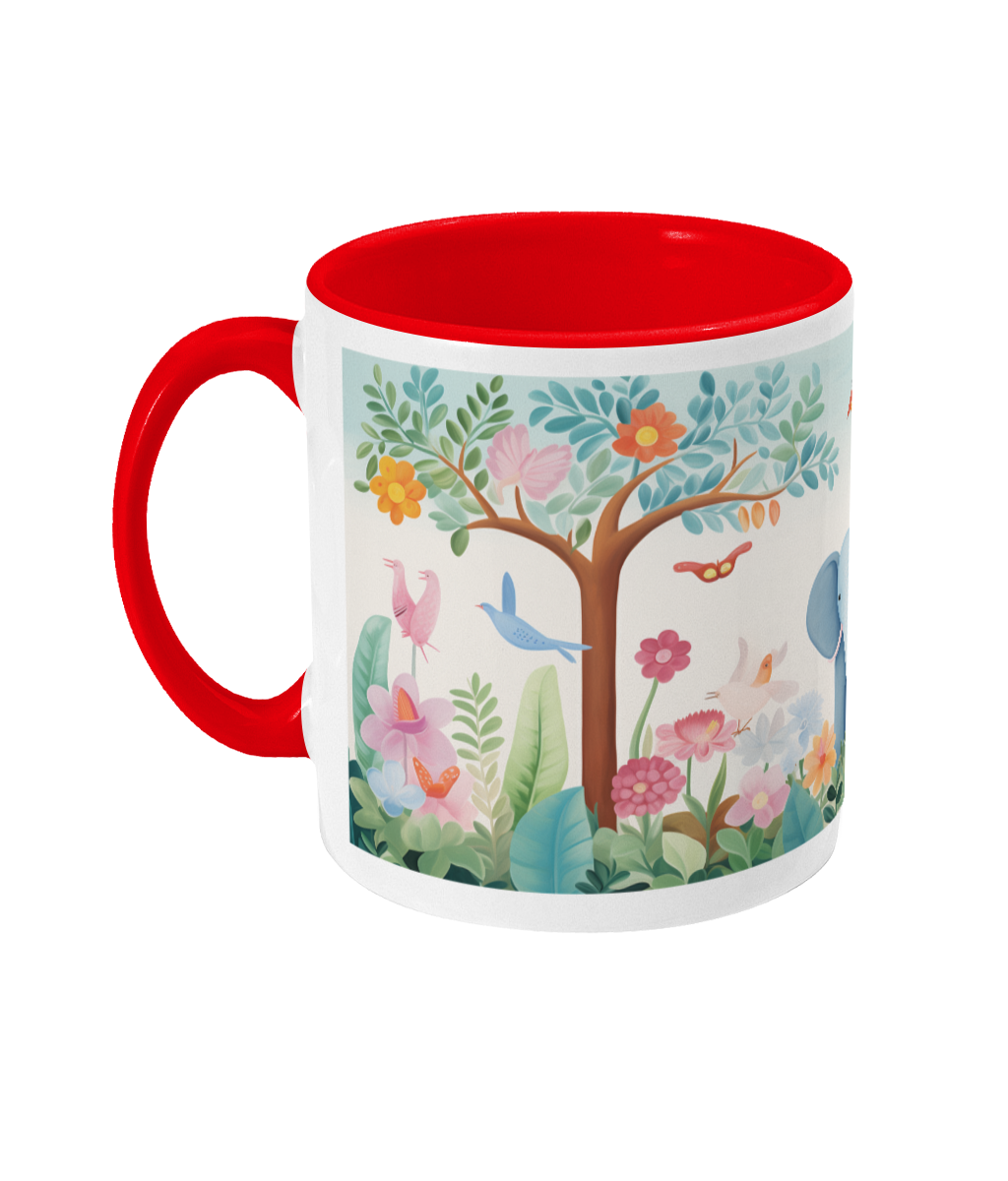 Mug coloré Animaux de la forêt