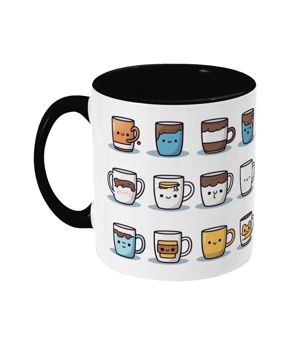 Tasses colorées