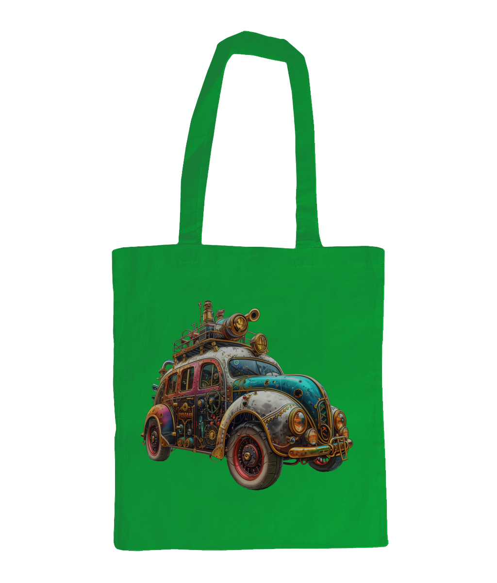 Sac 100% coton Steampunk Car