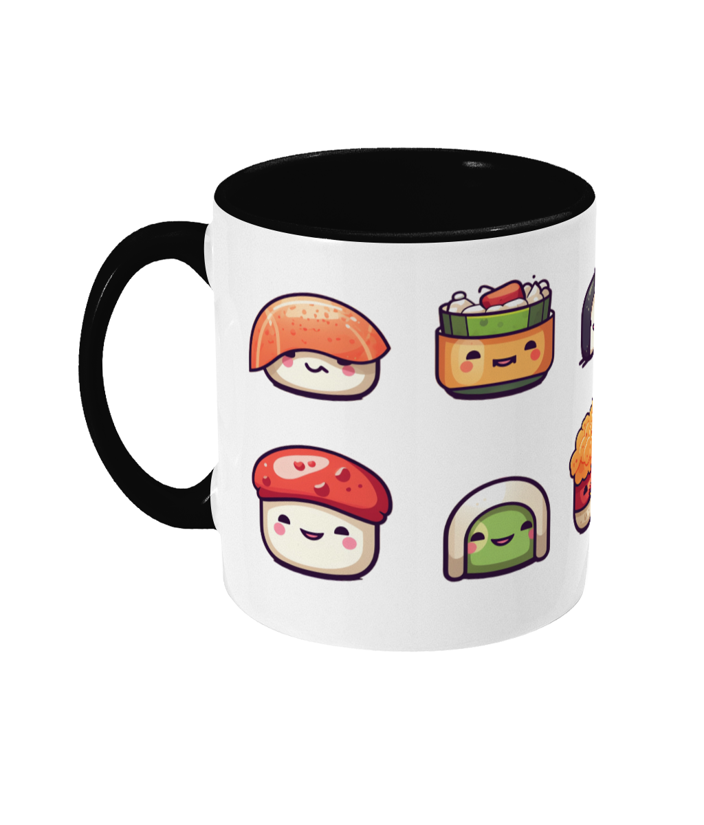 Colored Mug of Sushi