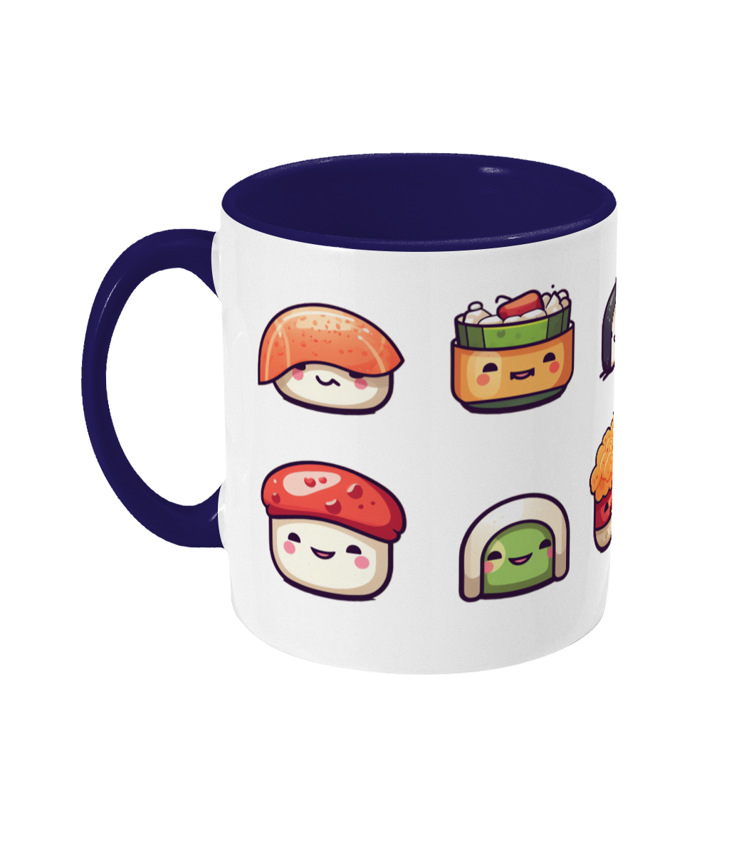 Colored Mug of Sushi