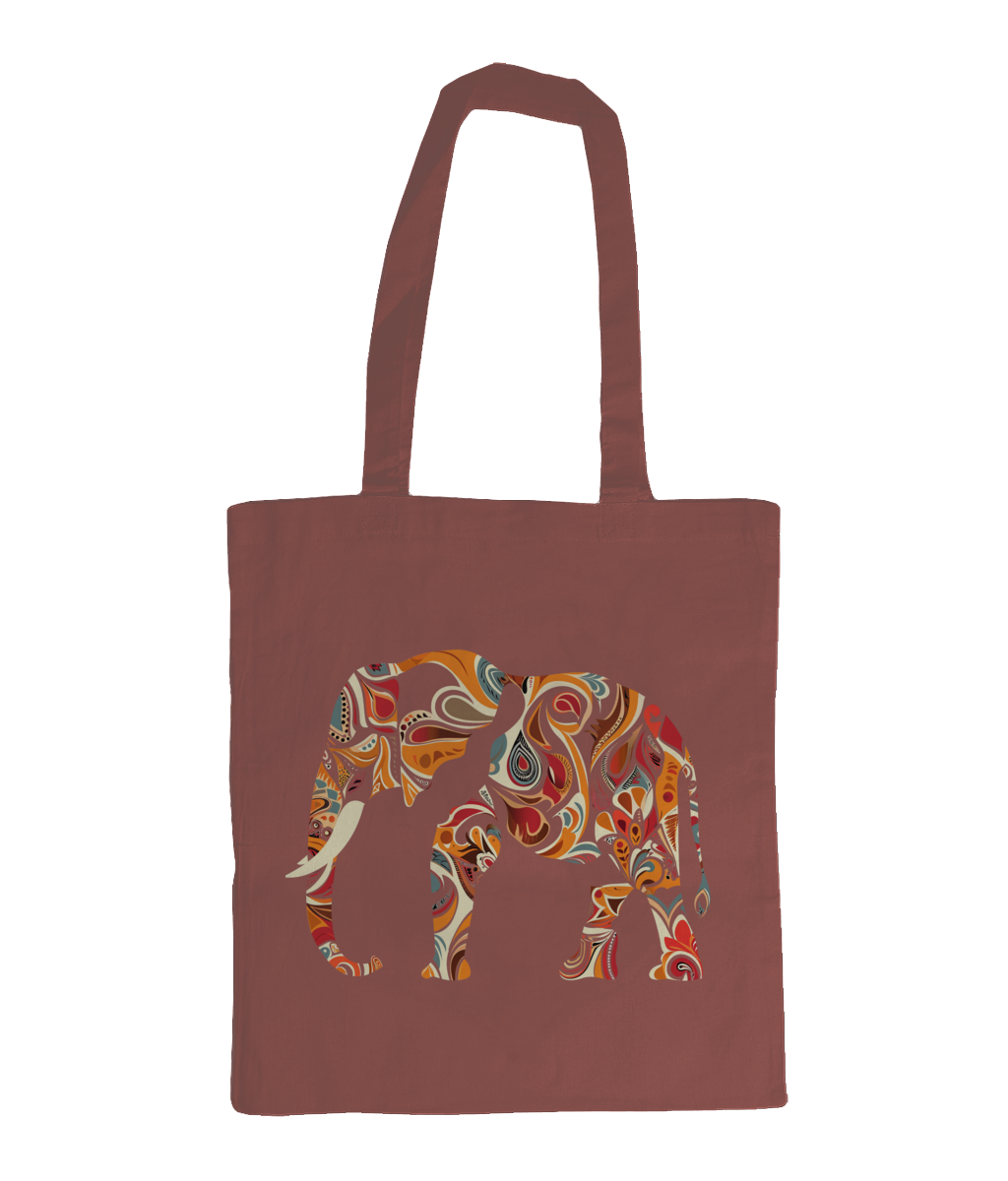 Bag 100% Cotton Elephant