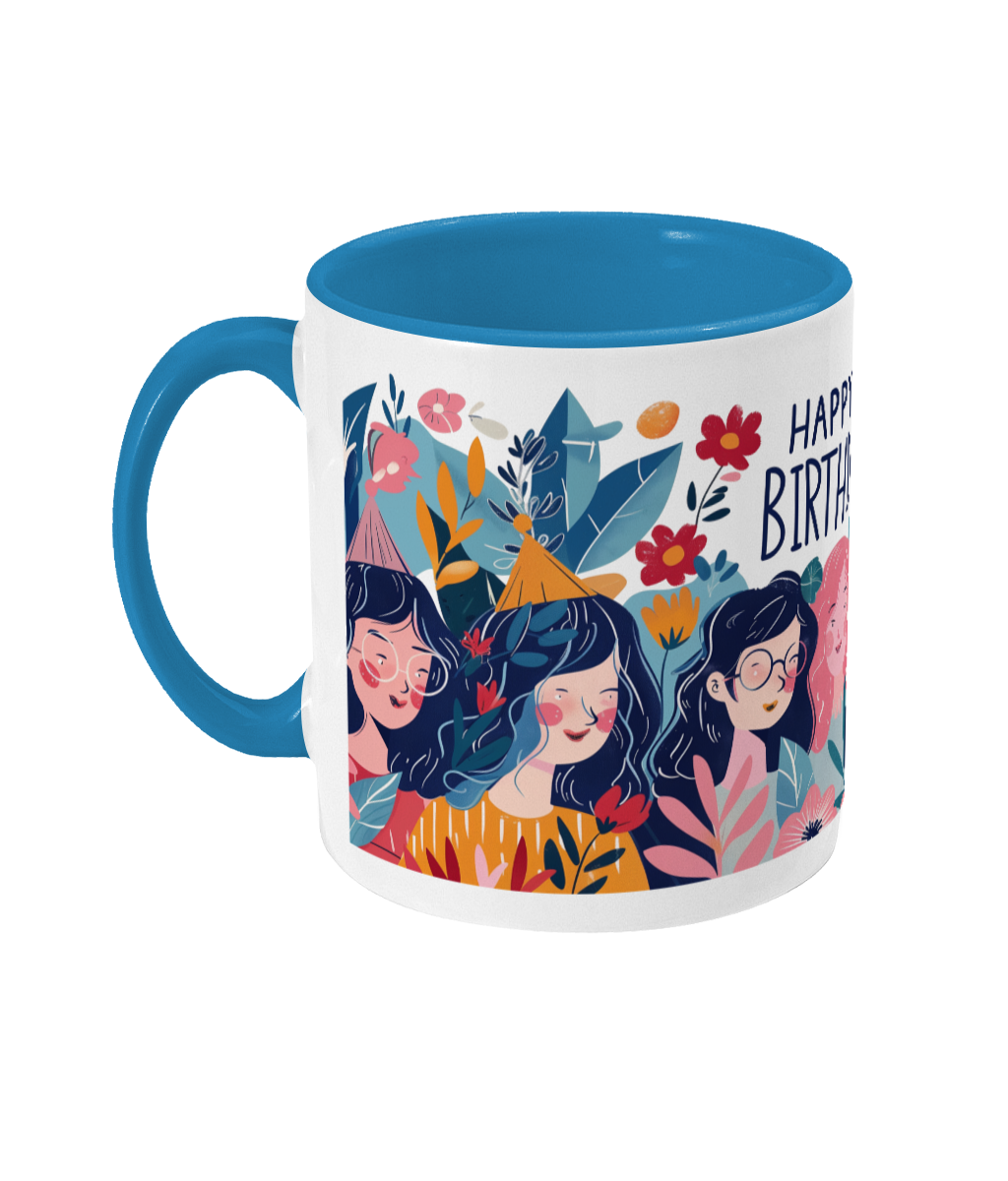 Colored Mug Happy Birthday