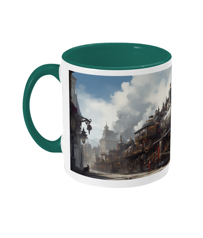 Gekleurde Mok Steampunk