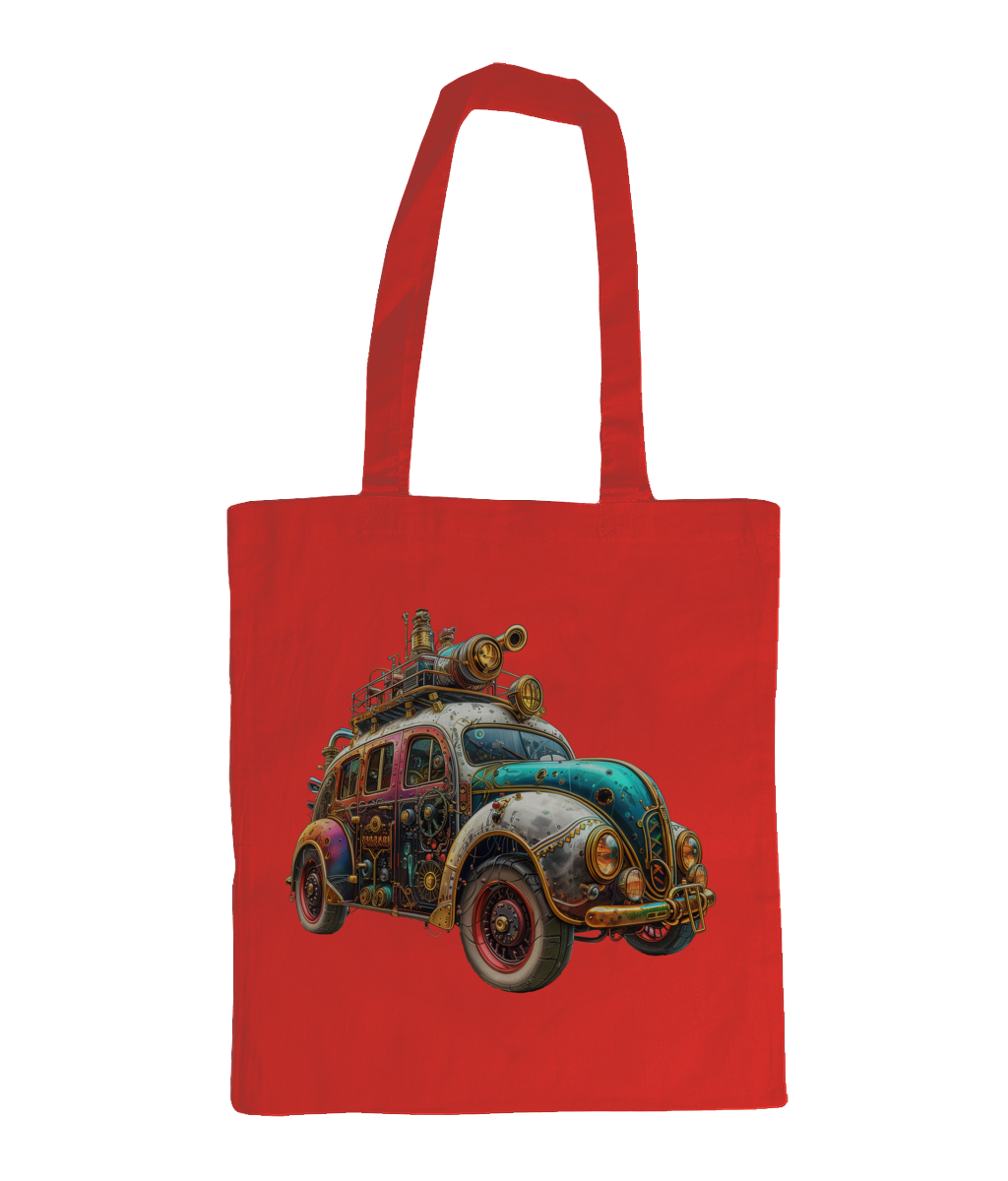 Sac 100% coton Steampunk Car