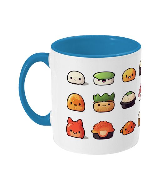 Colored Mug of Sushi