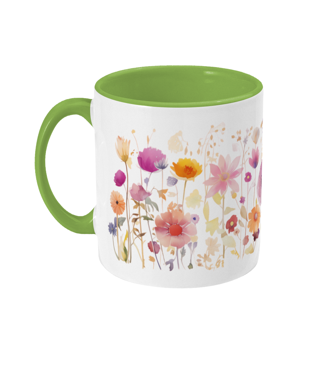 Gekleurde Mok Bloemen
