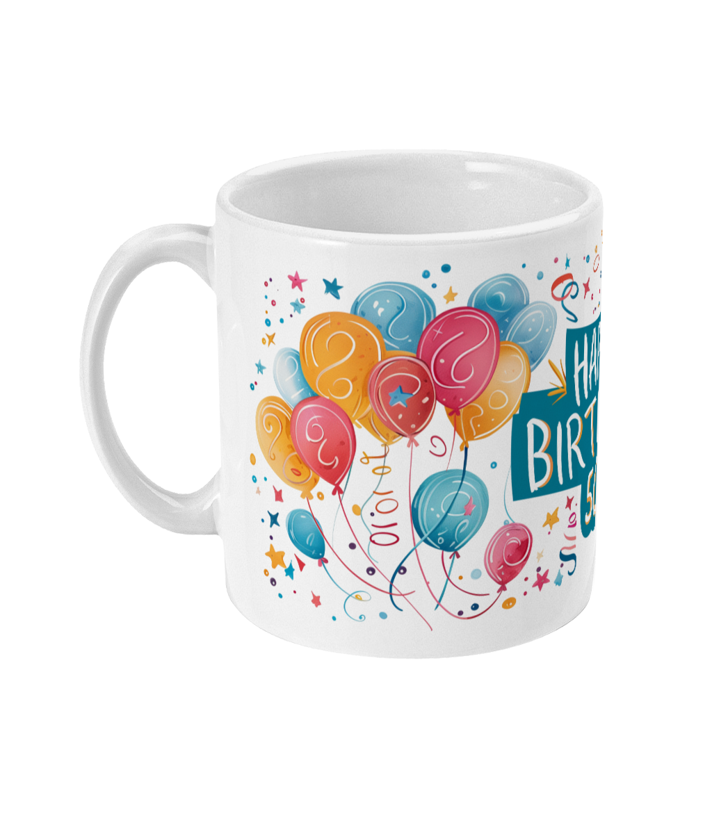 Tasse Joyeux anniversaire 50 ans