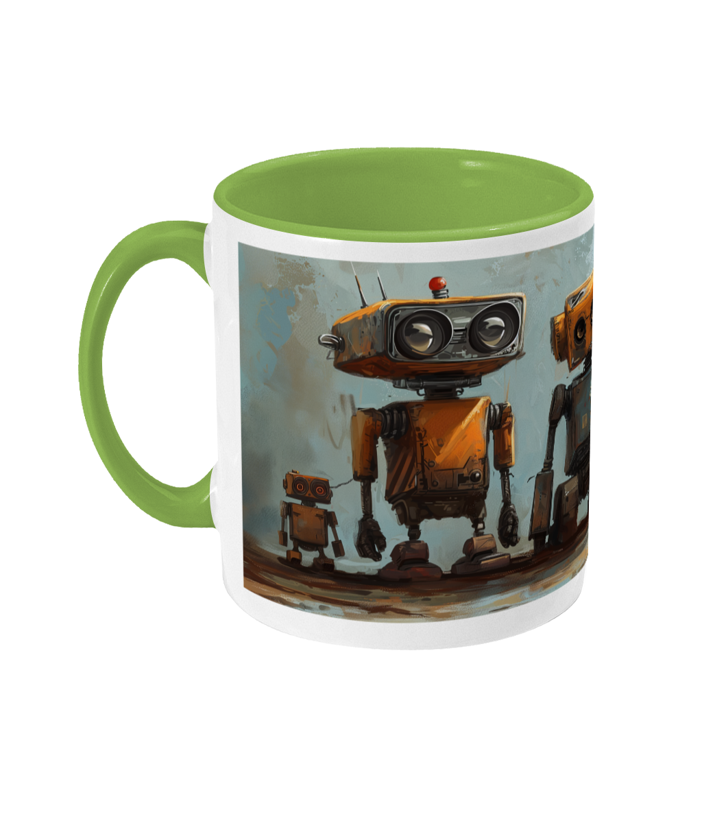 Gekleurde Mok Robots