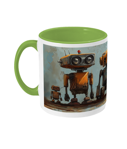Gekleurde Mok Robots