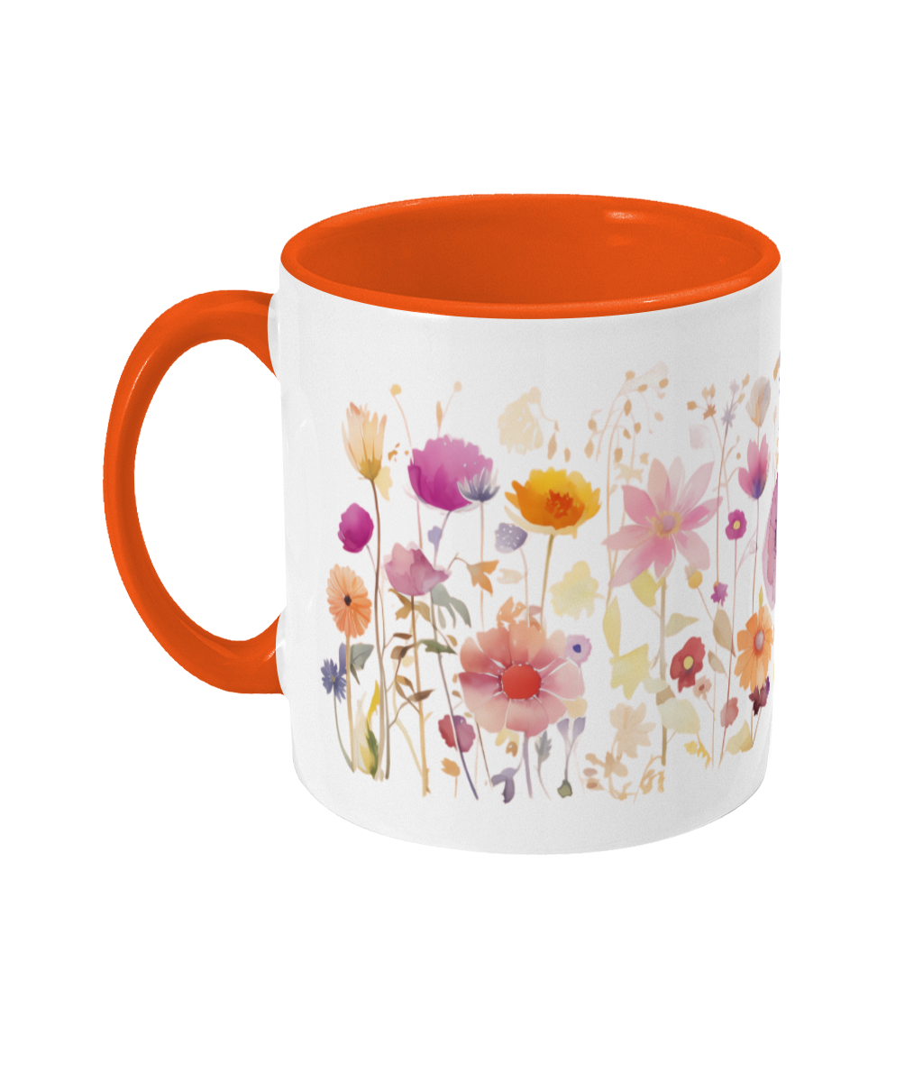 Gekleurde Mok Bloemen