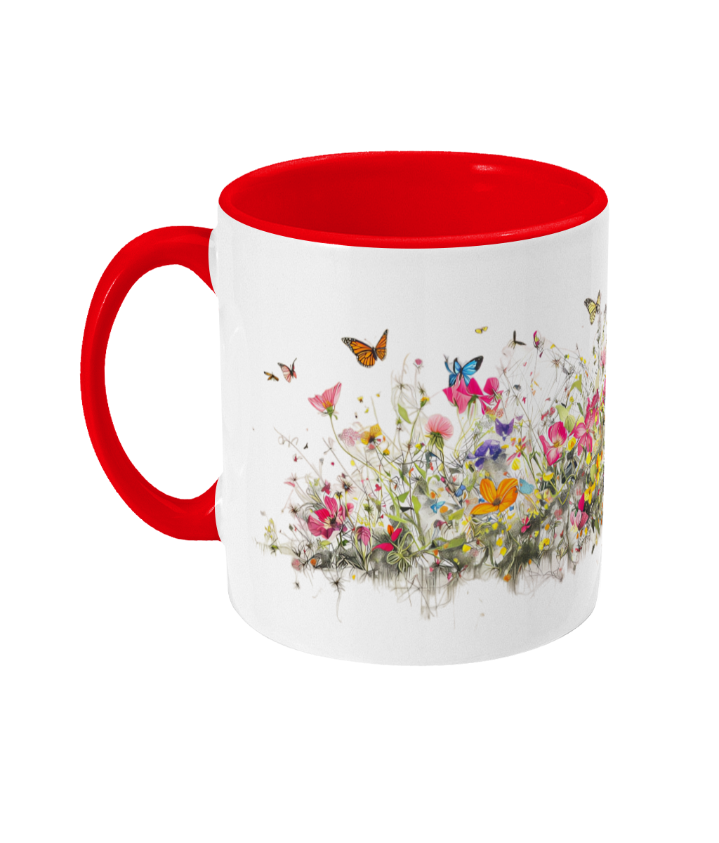 Gekleurde Mok Bloemen