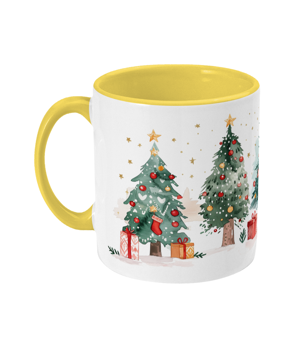 Gekleurde mok Kerst