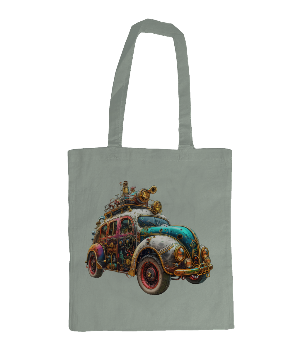 Sac 100% coton Steampunk Car