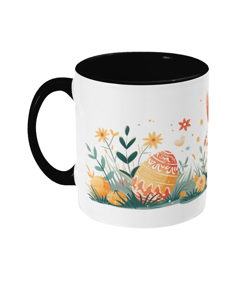 Tasse colorée de Pâques