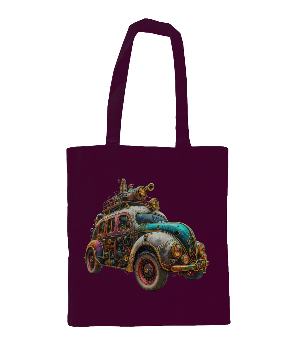 Sac 100% coton Steampunk Car