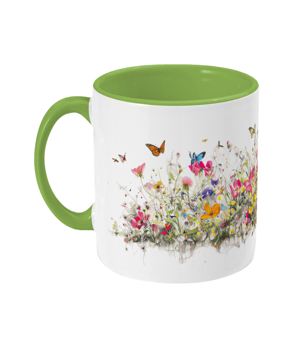 Gekleurde Mok Bloemen