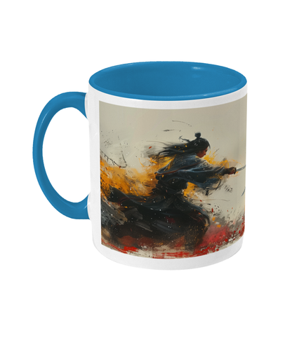 Gekleurde Mok Samurai