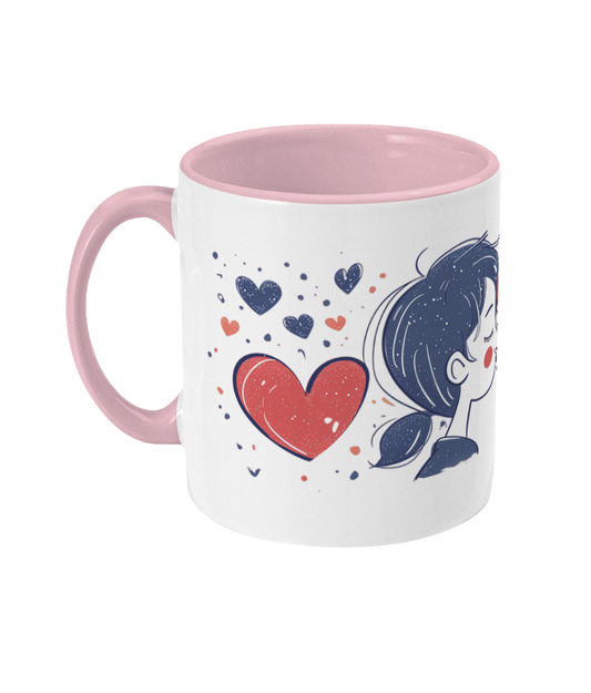Colored Mug Hearts