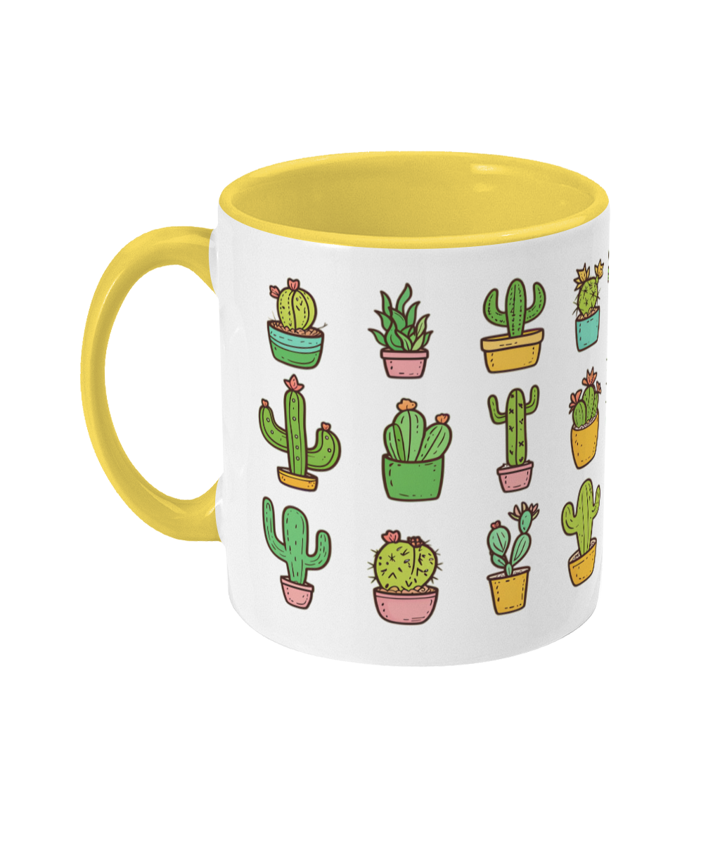Tasse colorée Cactus