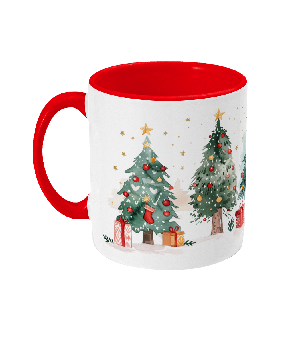 Gekleurde mok Kerst