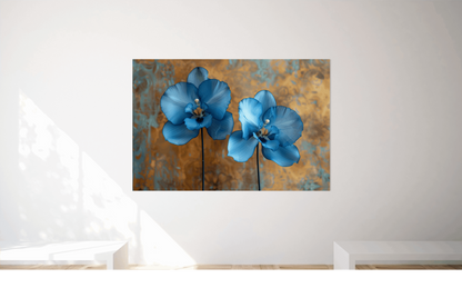 Aluminium :: Blue Orchids