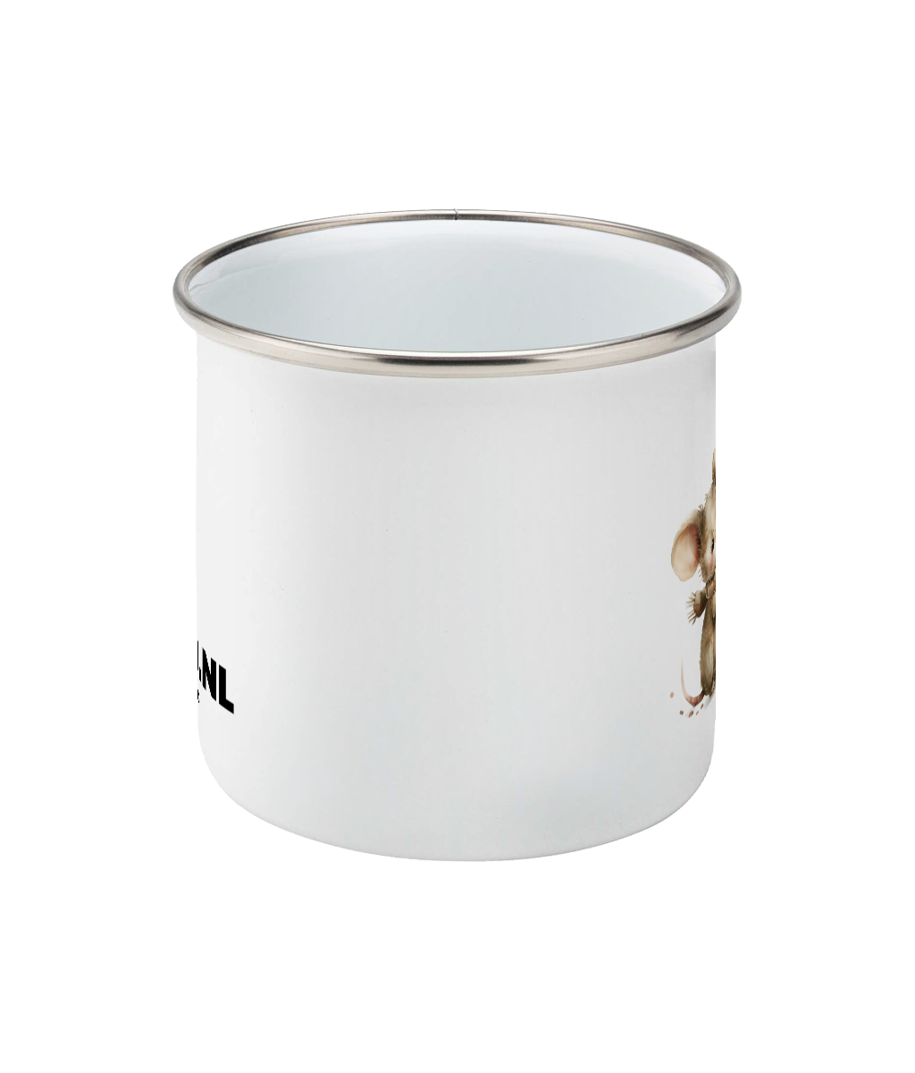 Tasse en émail Souris