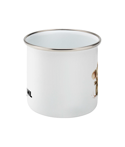 Tasse en émail Souris