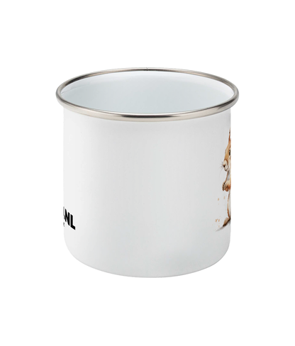 Mug émaillé Écureuil