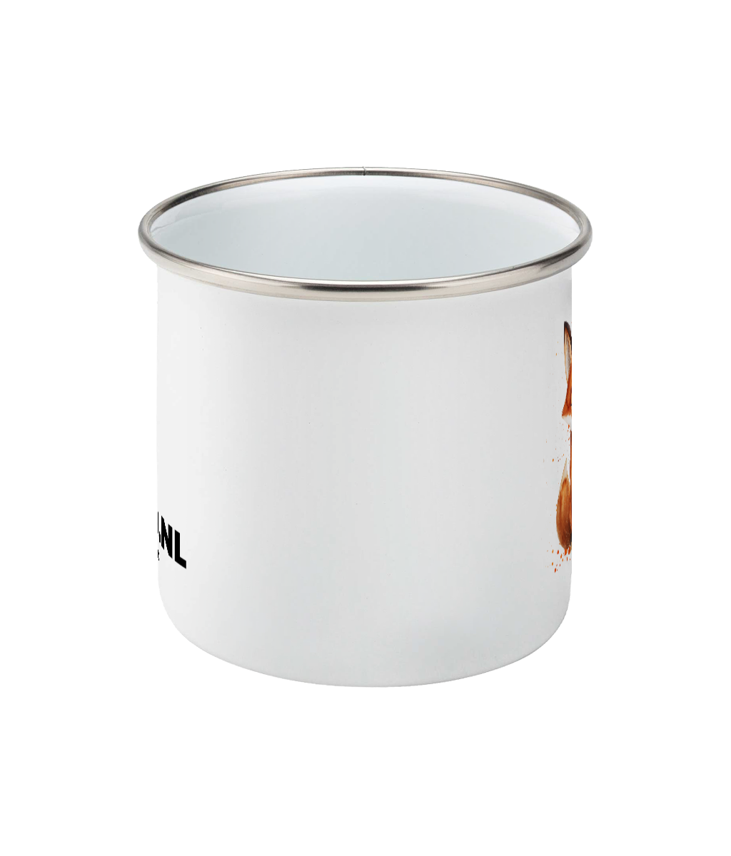 Enamel Mug Fox