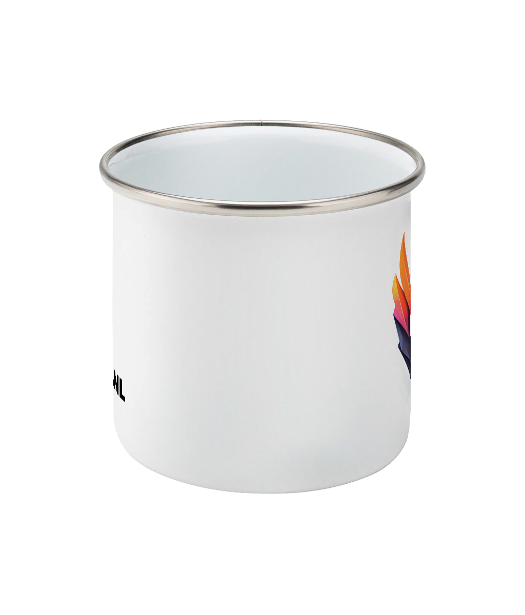 Enamel Mug with Logo