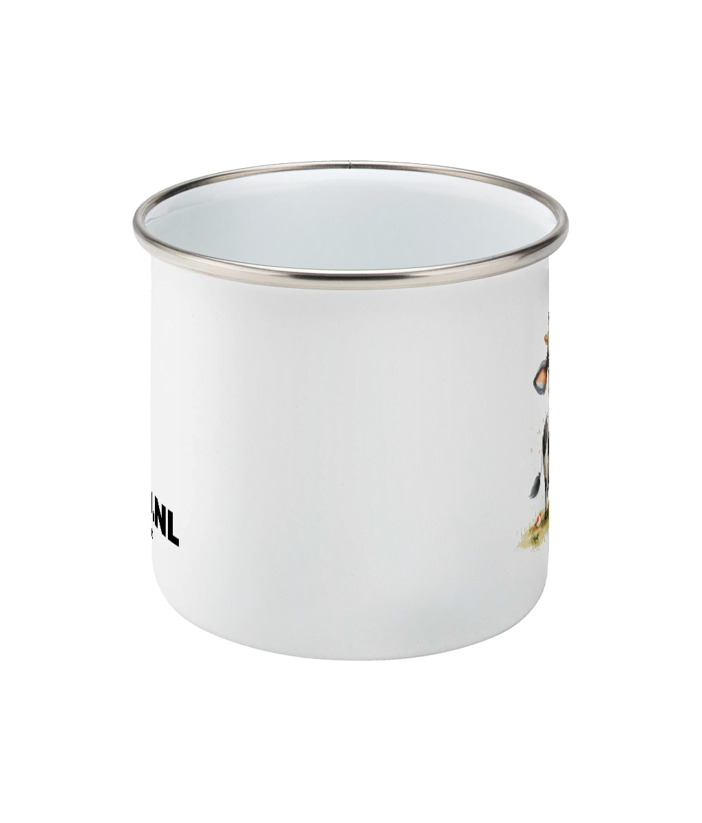 Enamel Mug Cow