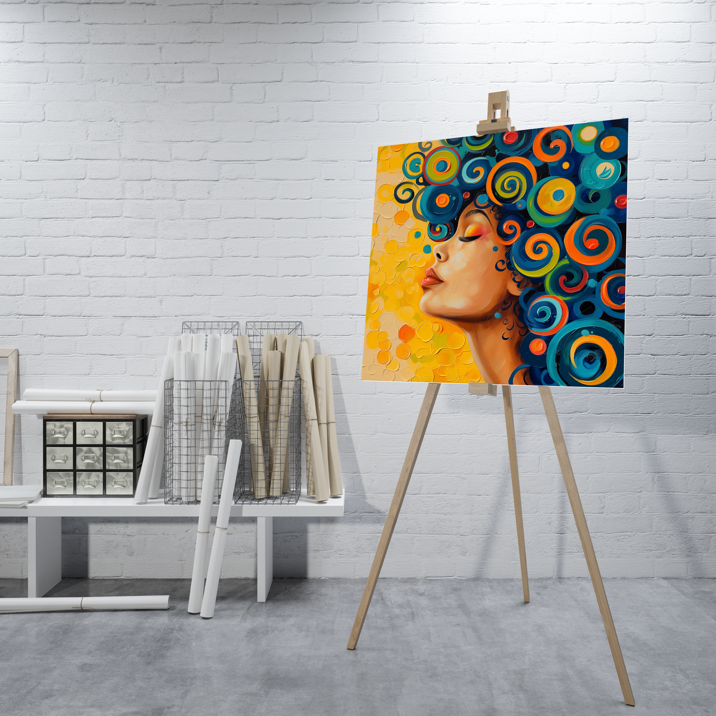 Canvas :: Colorful Locks