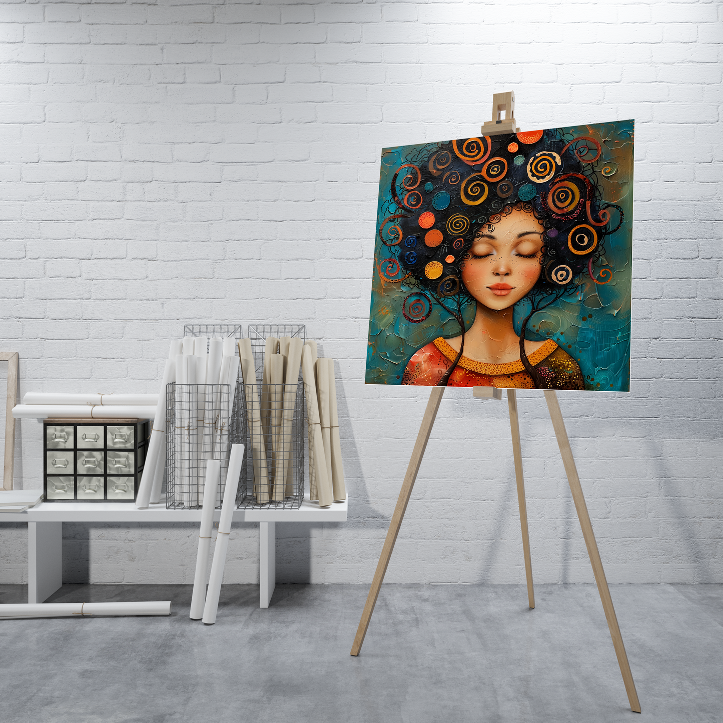 Canvas :: Vibrant Curls