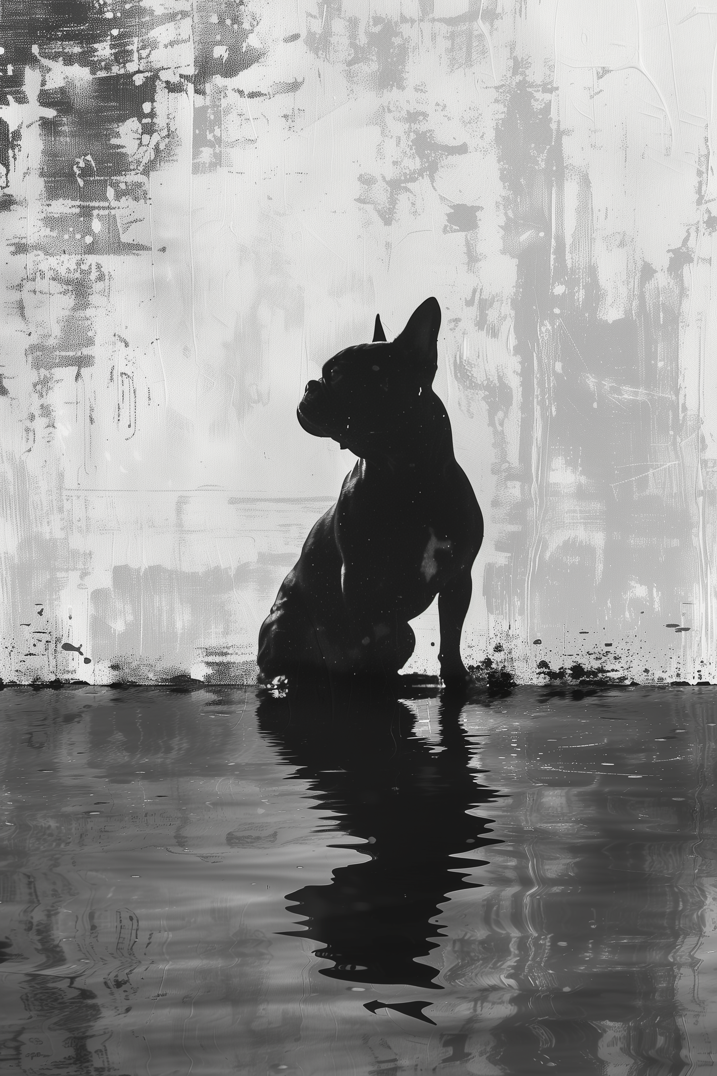 Plexiglass :: French Bulldog