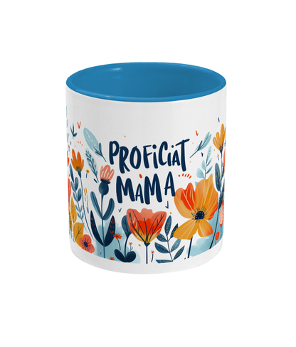 Tasse colorée Joyeux anniversaire maman