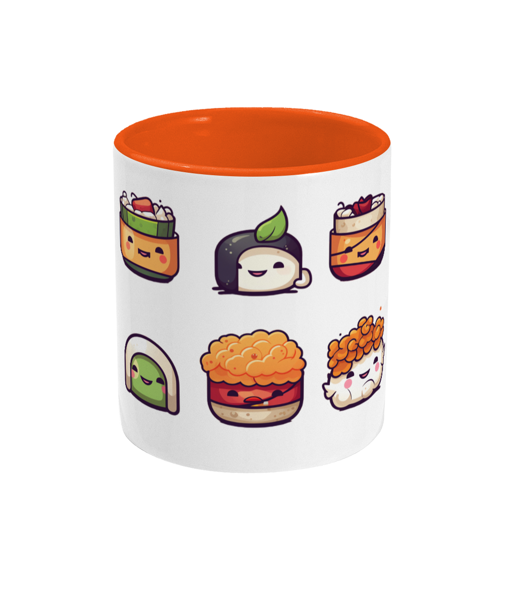 Colored Mug of Sushi