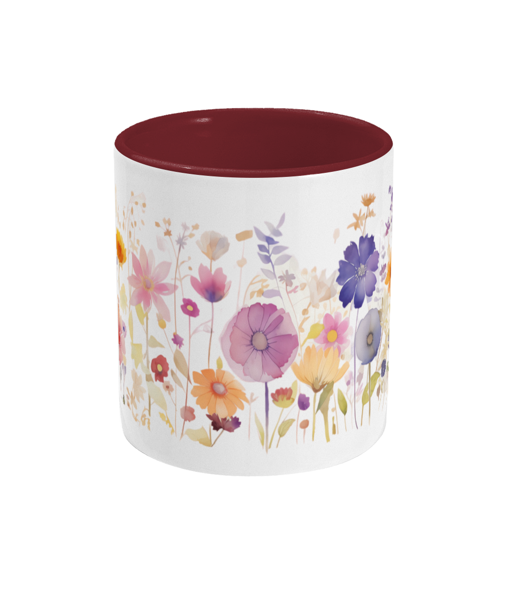 Gekleurde Mok Bloemen