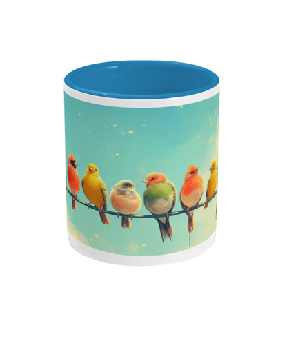 Gekleurde Mok Vogels