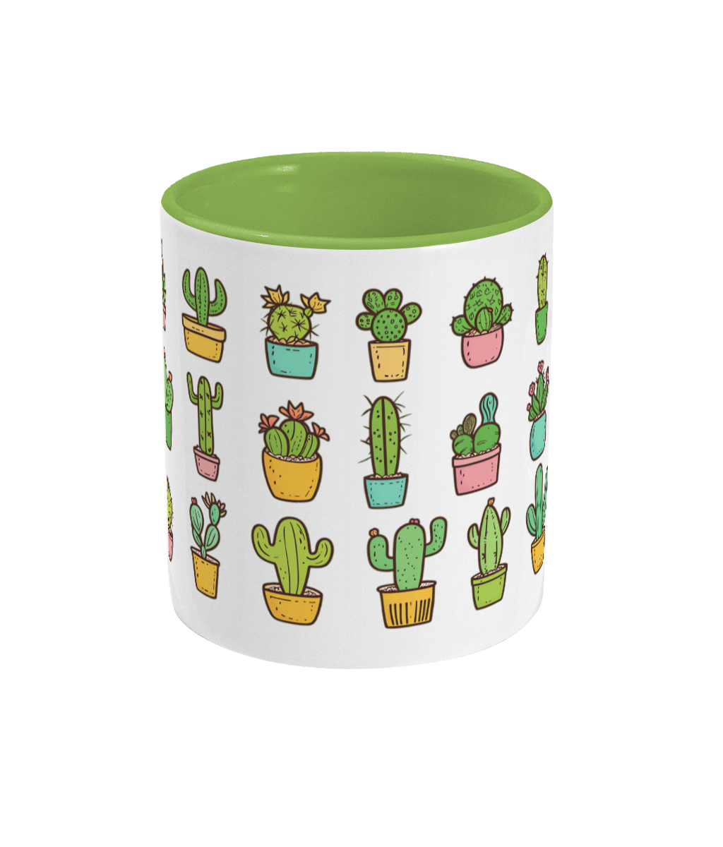 Tasse colorée Cactus