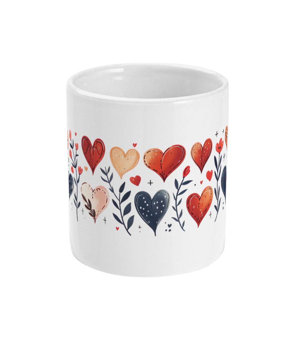 Tasse Coeurs