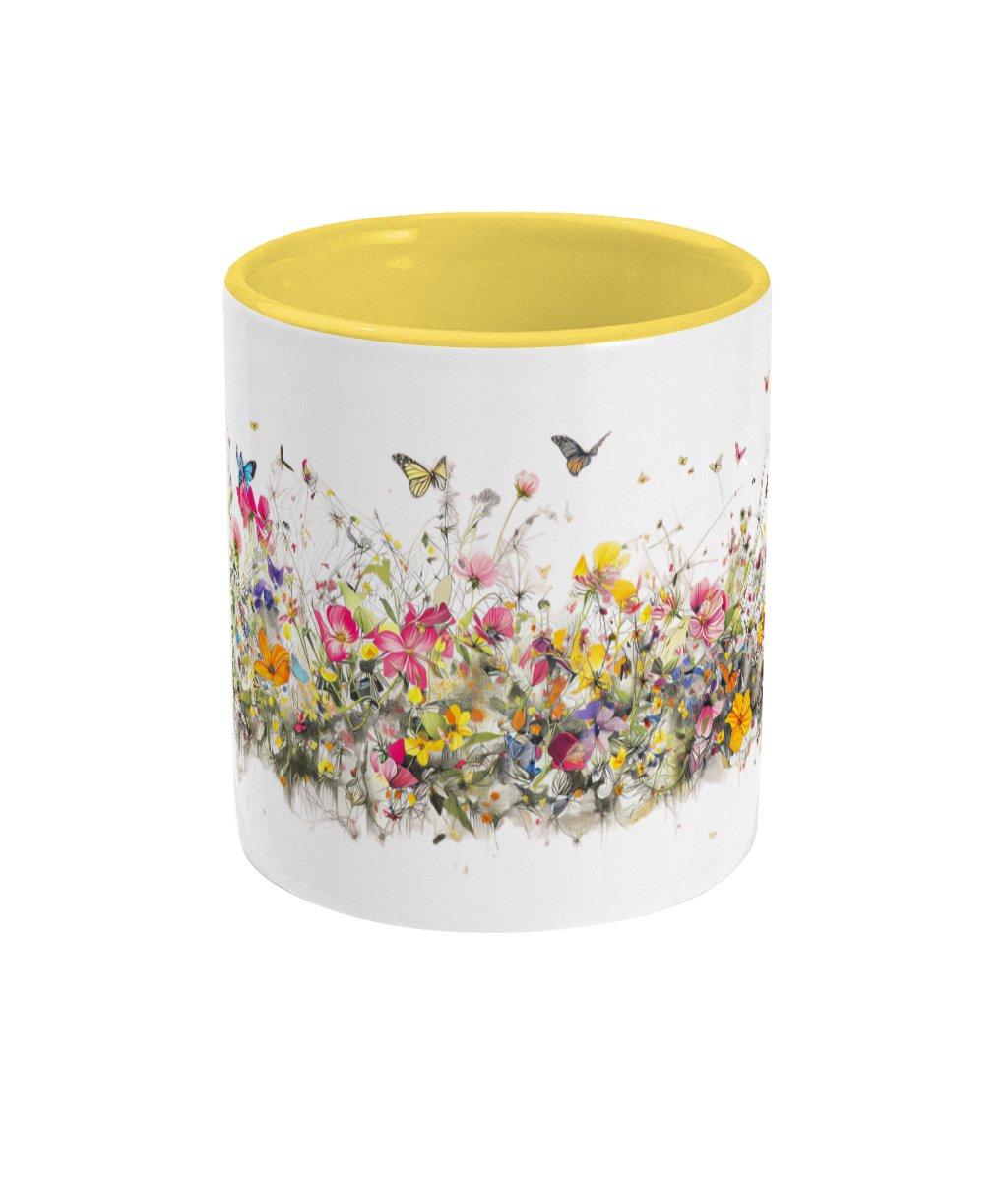 Gekleurde Mok Bloemen