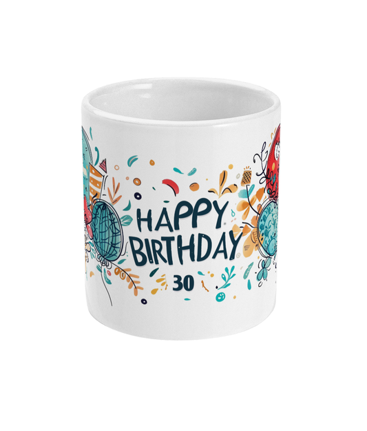 Tasse Joyeux anniversaire 30 ans