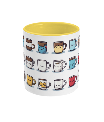 Tasses colorées