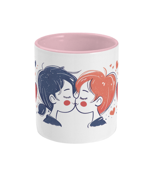 Colored Mug Hearts