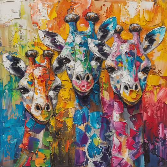 Canvas :: Colorful Animals